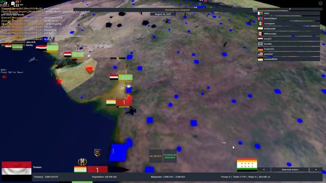 ROBLOX:Rise of Nations Yemen unites the Arab League and defeats India смотреть онлайн