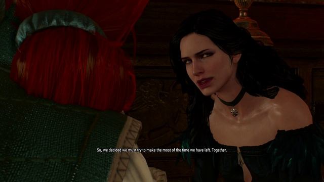 The Witcher 3 - It Takes Three To Tango: Yenn & Triss Wake Geralt "This'll Be Interesting" Cutscene смотреть онлайн
