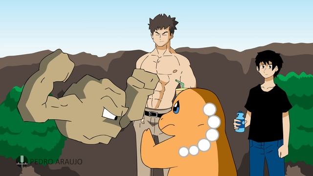 BOULDER BADGE ⛰️ Pokemon Red 6 Fan Made смотреть онлайн