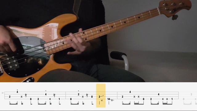 Dua Lipa - Levitating (Bass Cover) Tabs смотреть онлайн