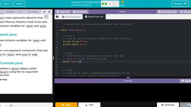 AP CS A - Code.org: Unit 2: Lesson 4 #3 (2022) смотреть онлайн