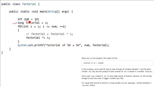 Java Program to Find Factorial of a Number Code and Explanation हिंदी 718 X 1280 смотреть онлайн