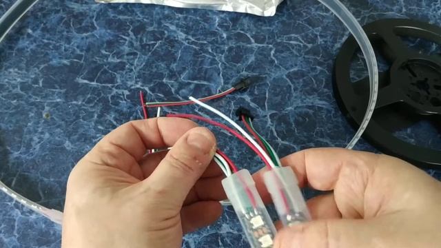 Unboxing: WS2812 Led Strip Addressable Smart RGB Black/White PCB Waterproof IP30/65/67 DC5V смотреть онлайн