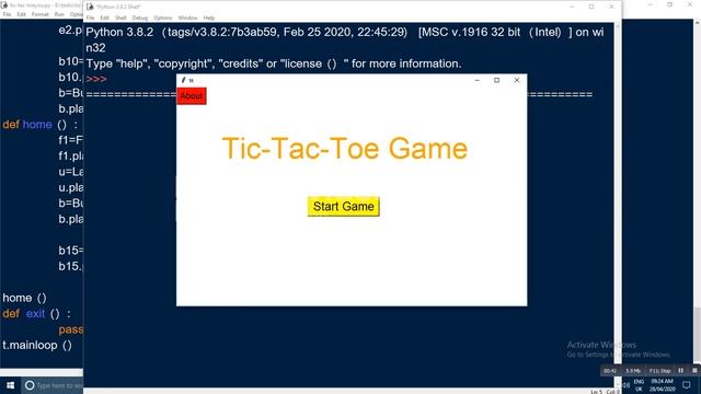 Python game |Tic-tac game by python|Python game by using tkinter смотреть онлайн