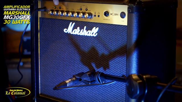 Amplificador Marshall MG30GFX - La Colonial смотреть онлайн