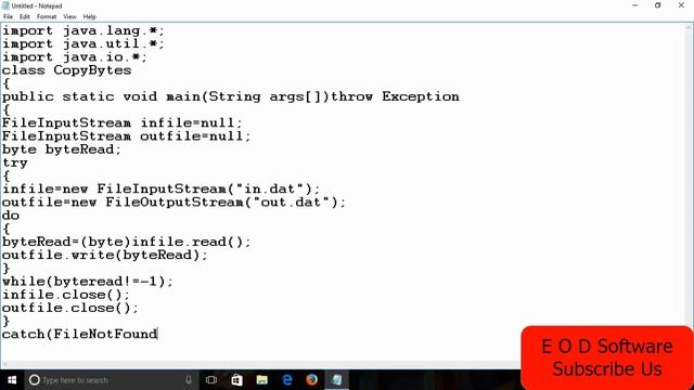 Java Program(copy content to one file to another file) смотреть онлайн