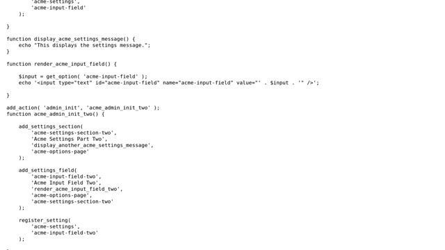 Wordpress: Not getting API setting saved confirmation message after update on option page смотреть онлайн