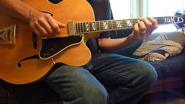 1957 Gibson Super 400 CN. смотреть онлайн