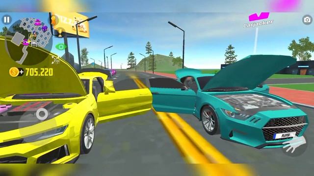 Sports Car Chevy Camaro VS Ford Mustang GT | Car Simulator 2 - Android / IOS Gameplay смотреть онлайн