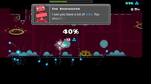 Geometry Dash Но у меня ухудшается графика с каждой смертью