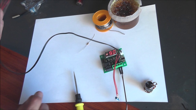 Переделка термореле на реле влажности