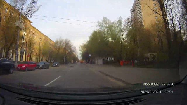 Driving in Moscow city: Восточное Дегунино - Филёвский Парк - Можайский 02/05/2021 (timelapse 4x) смотреть онлайн