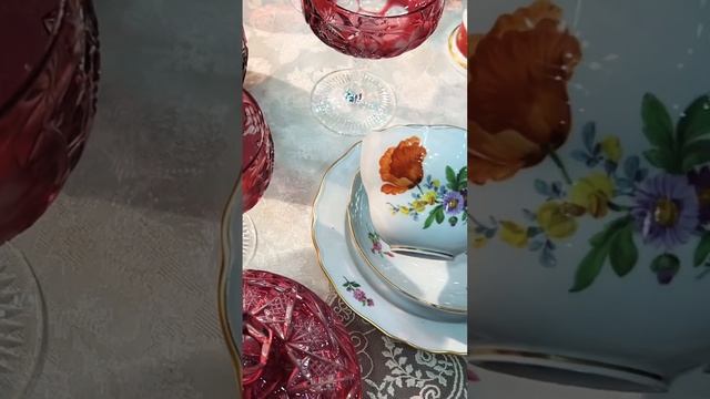 Цены на немецкий люксовый фарфор #винтаж #антиквариат смотреть онлайн