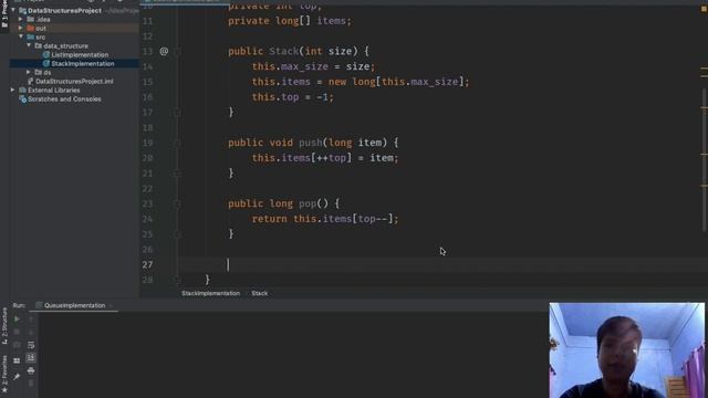 100% Free Data Structures Course | Stack using JAVA | Vishal Singh смотреть онлайн