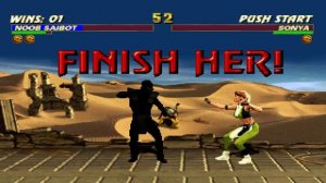 Mortal Kombat Trilogy - Noob Saibot Fatalities, Brutality, Animality, Friendship & Babality (PS1)