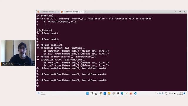 Higher-order functions in Erlang смотреть онлайн