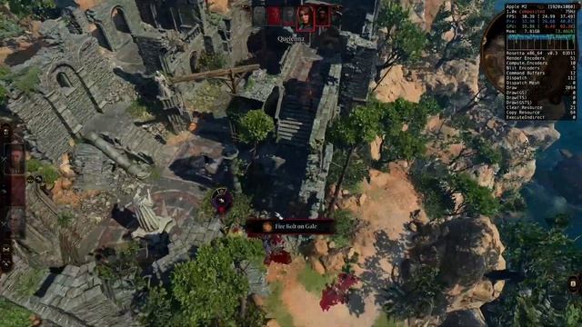 Baldur's Gate III running on Mac 8c mini M2 16gb Game Porting Toolkit 1.0.3 (+crossover/cxpatcher) смотреть онлайн