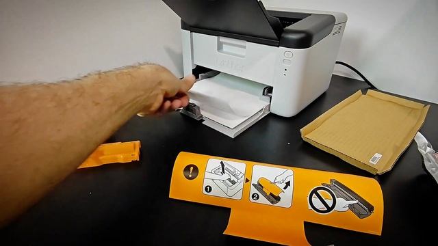 Принтер - Brother HL1211W работаем по Wi-Fi смотреть онлайн