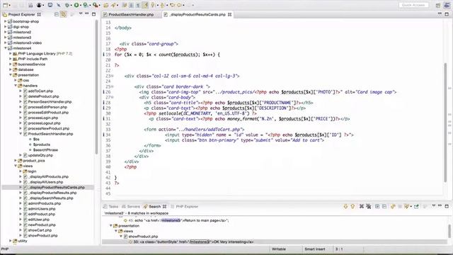 PHP 2 - Milestone 3 - 07 - Bootstrap Cards vs Table смотреть онлайн