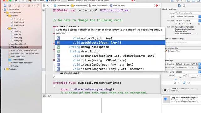 Sectioned CollectionView : How to display items in group using UICollectionView with swift 3.0. смотреть онлайн