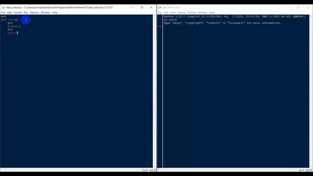 Python darslar to'plami 2-qism | Pythondagi o'zgaruvchilar part-2 (Global o'zgaruvchilar) смотреть онлайн