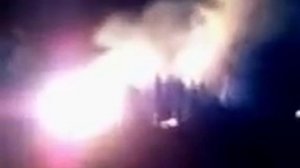 Ангелы забирают души праведных, погибших при пожаре в церкви