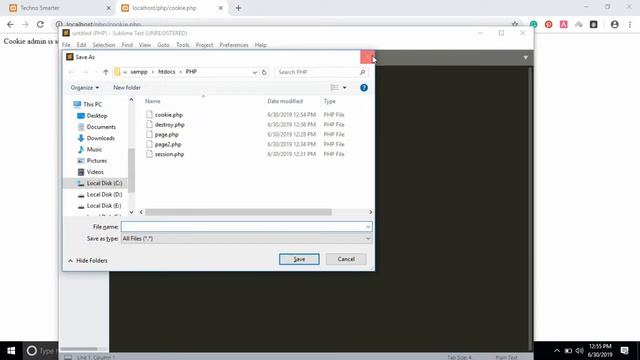 Cookies in PHP | Create and access cookies data | in Hindi - 65 | Tutorials for beginners смотреть онлайн