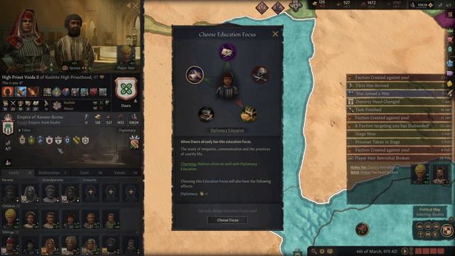Empobrecendo no CASTELO - Crusader Kings III Daura #18 [Gameplay PT-BR] смотреть онлайн