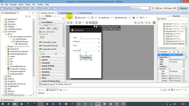 How to connect android app to database (JSON) part 1 смотреть онлайн