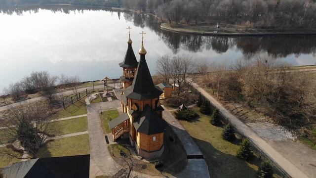 Облет храма на Mavic Air смотреть онлайн