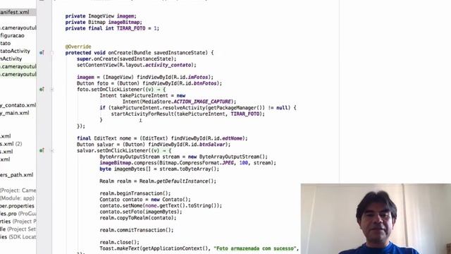 Como salvar imagens no banco de dados - Programação Android - s05e11 смотреть онлайн