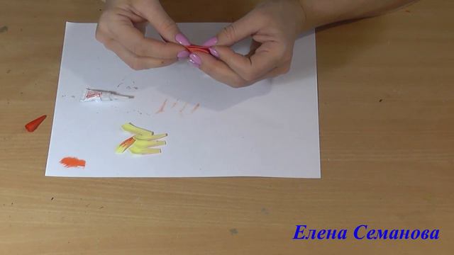 ч  2 Абутилон амазонский из фоамирана. Мастер-класс Елены Семановой.