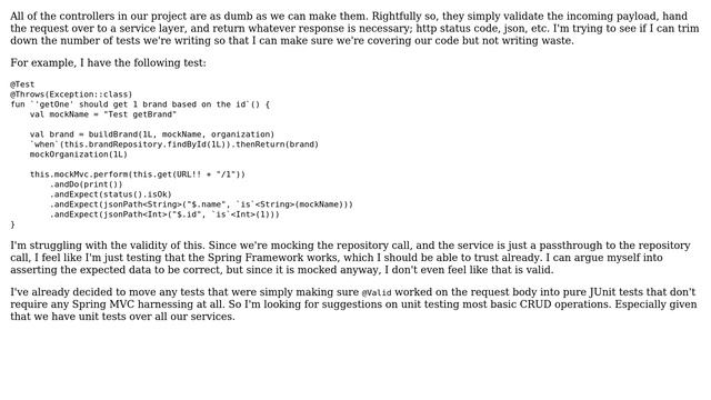 Software Engineering: Spring Boot Controller Unit Test Strategy смотреть онлайн