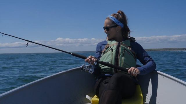 Fishing for Black Sea Bass on Cape Cod with My Wife Lauren смотреть онлайн