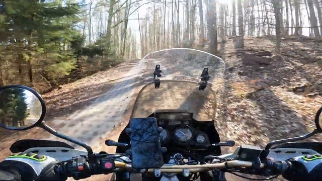 Honda Africa Twin 750, Off-road | Pure Sound, Onboard [Raw 4k]