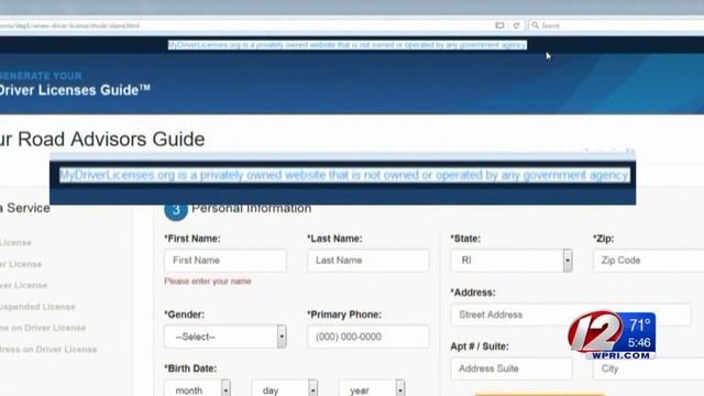 CFA: Beware of fake DMV sites смотреть онлайн