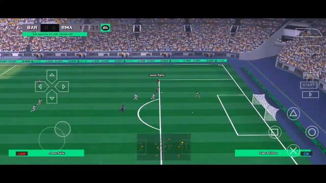 EA SPORTS FC 24 PPSSPP MOD ENGLISH VERSION LATEST UPDATE PES 2024 PSP CAMERA PS5 смотреть онлайн