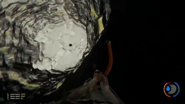 САМЫЙ БЫСТРЫЙ СПОСОБ СПУСТИТЬСЯ В КРАТЕР В THE FOREST! смотреть онлайн