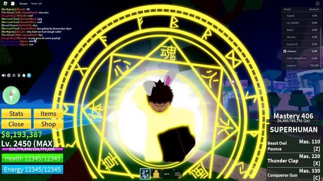 Awakening DOUGH FRUIT to Become KATAKURI in Roblox BLOX FRUITS... смотреть онлайн