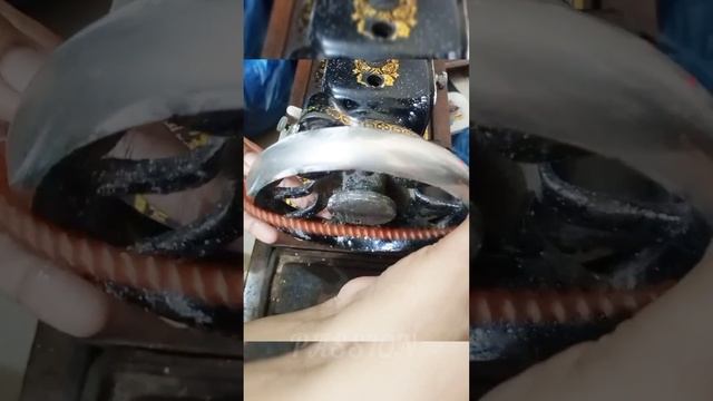 change sewing machine belt with out removing handle wheel|easy and very simple| смотреть онлайн