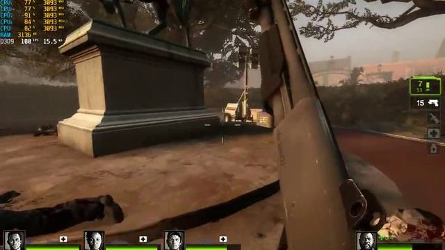 Left 4 Dead 2 (2008) Gameplay Frame Rate Test GTX 950 2Gb 8Gb Ram i5 3350P 1440x900 смотреть онлайн