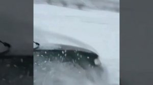 ауди а8 по снегу