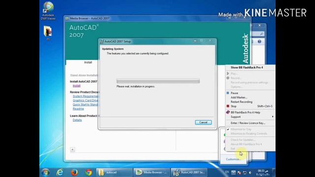 How to install Autocad 2007 in computer смотреть онлайн