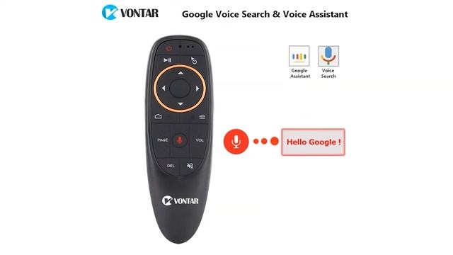 VONTAR G10 G10S Pro голосовое дистанционное управление 2,4G Беспроводная воздушная мышь