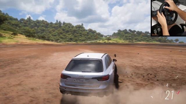 900HP Audi RS4 B9 Forza Horizon 5 Logitech G29 Gameplay