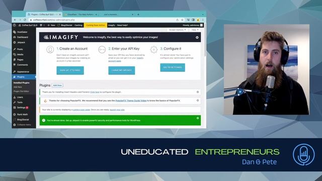 Setting up plugins and getting HTTPS on your Wordpress website смотреть онлайн