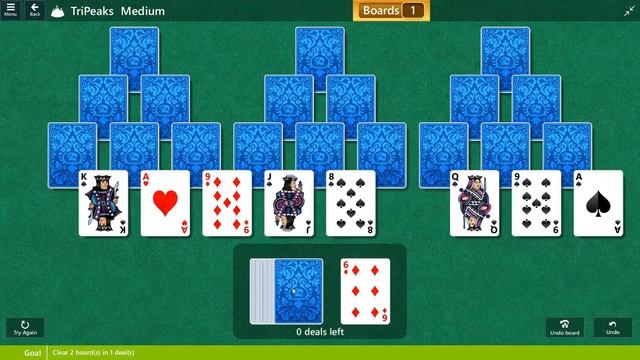 Microsoft Solitaire Collection - Tripeaks - October 13 2018 смотреть онлайн
