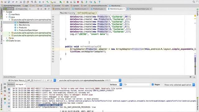 Capítulo 322 - SQLite Mostrar datos смотреть онлайн