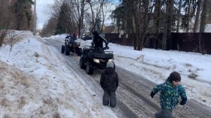 Квадроциклы. Электро против Бензина. Перетягивание каната