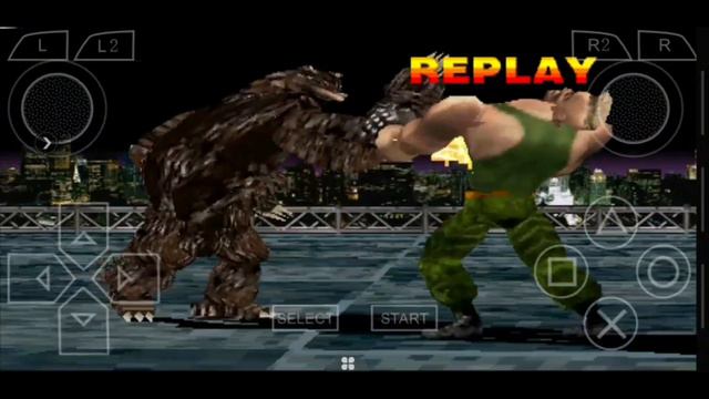 Tekken 1 gameplay  story mode (ARCADE MODE play as! KUMA) смотреть онлайн